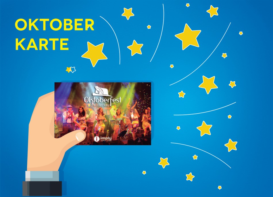 Oktoberfest Blumenau substitui tickets de papel pelo Oktober Karte