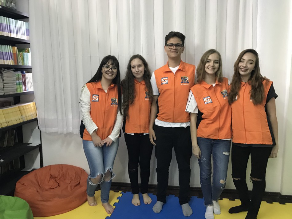 Defesa Civil promove orientações para alunos da EEB João Widemann