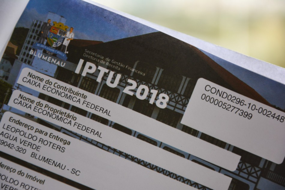 Contribuintes têm até o dia 13 para quitar a sétima parcela do IPTU