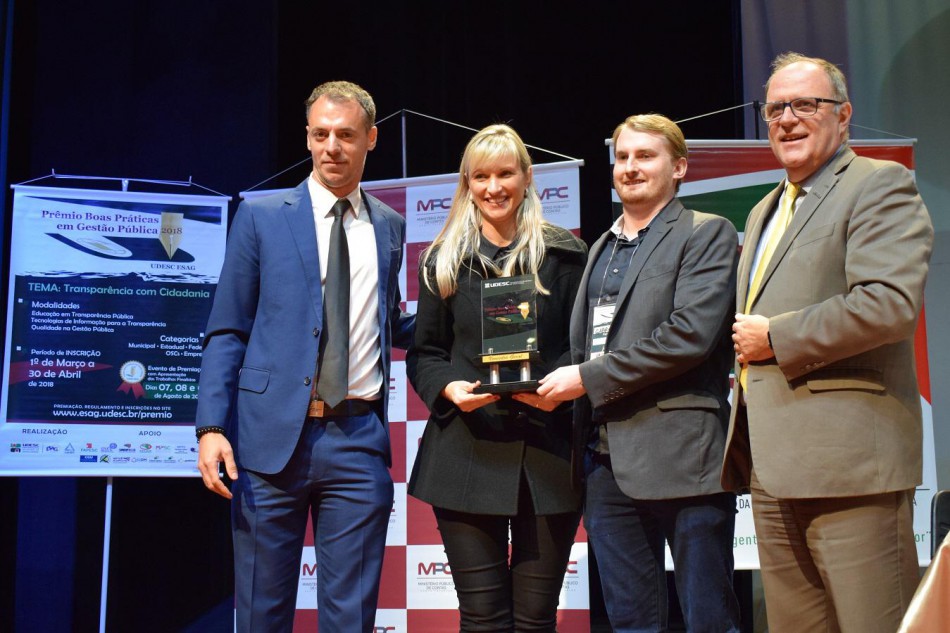 Premiação estadual posiciona Blumenau como referência em gestão