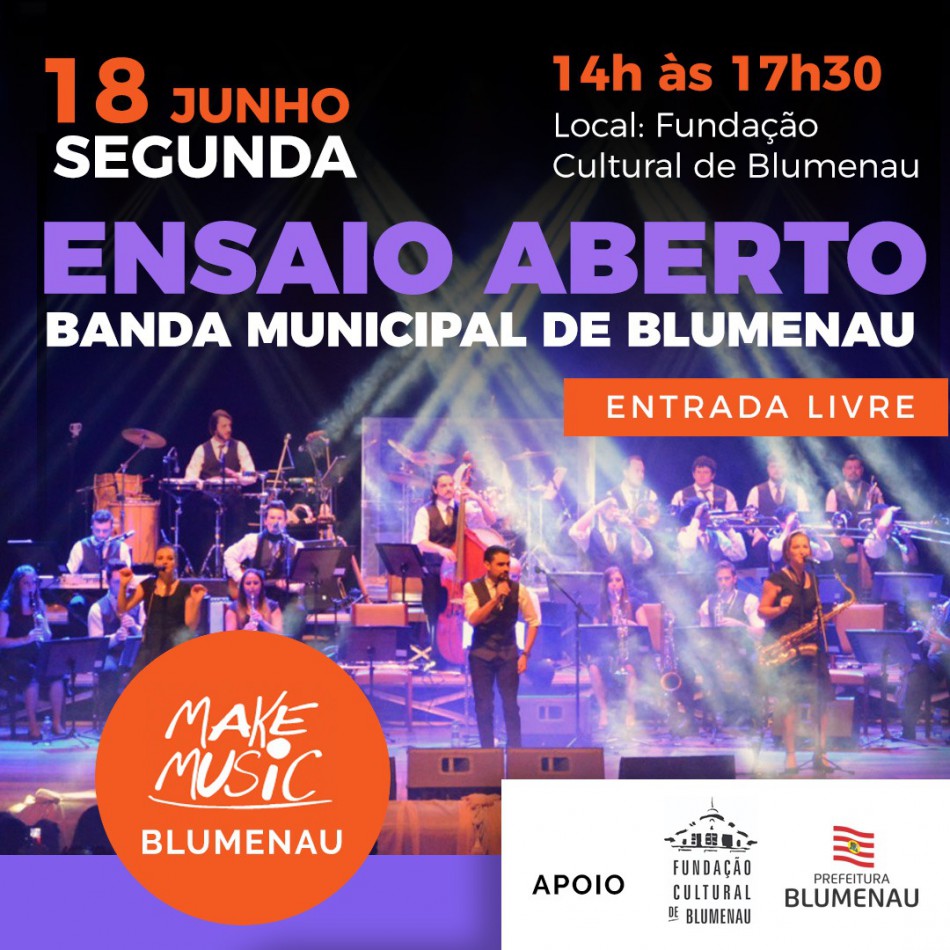 Começa em Blumenau a semana do Make Music
