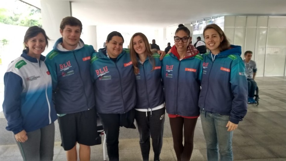 Paratletas de Blumenau voltam com medalhas do Circuito Loterias Caixa