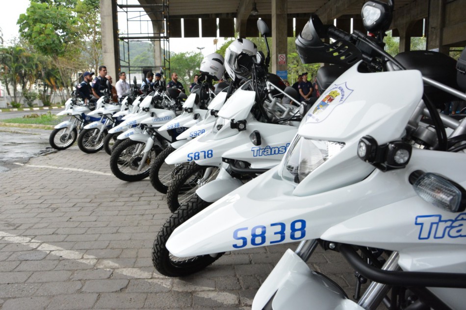 Guarda de Trânsito recebe dez novas motocicletas nesta sexta-feira