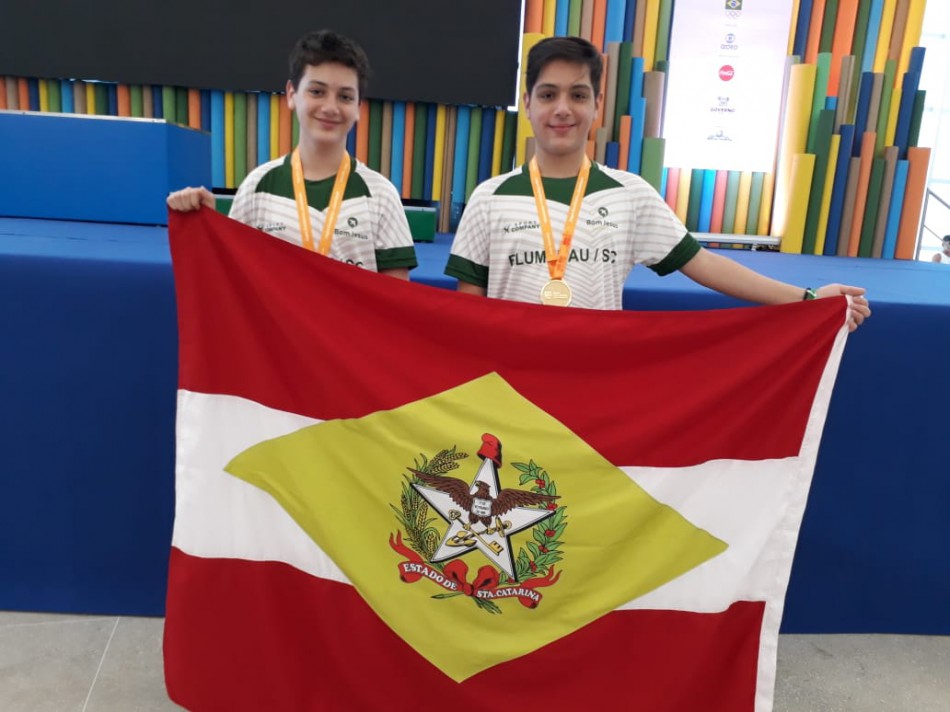 Blumenauenses conquistam medalhas nos Jogos Escolares da Juventude