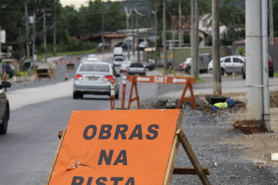 Obras na Rua Bahia atingem 45% de execução 