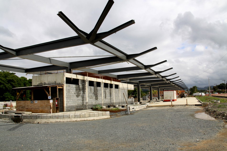 Obras do Terminal Norte seguem em evolução