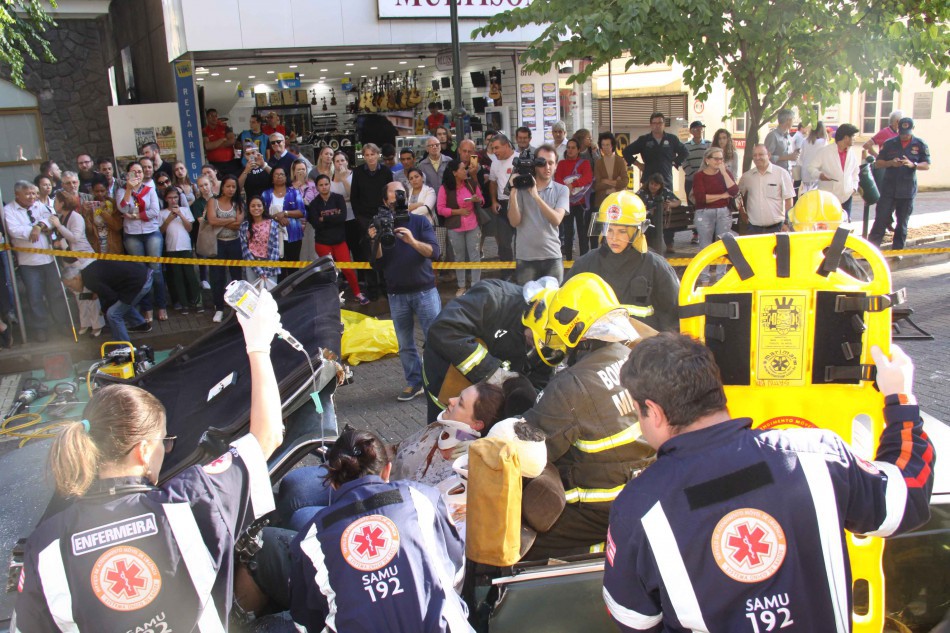 Programação do Maio Amarelo encerra nesta sexta-feira com simulado de acidente 