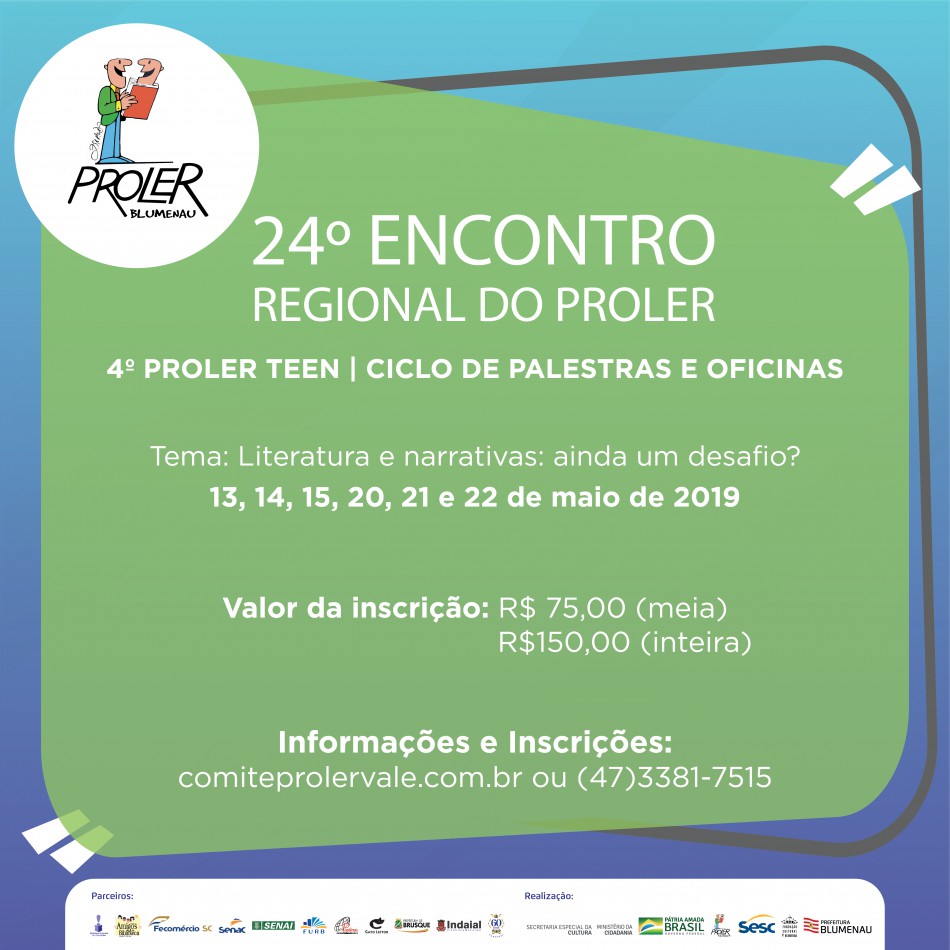 Prazo para as inscrições no Proler termina nesta sexta