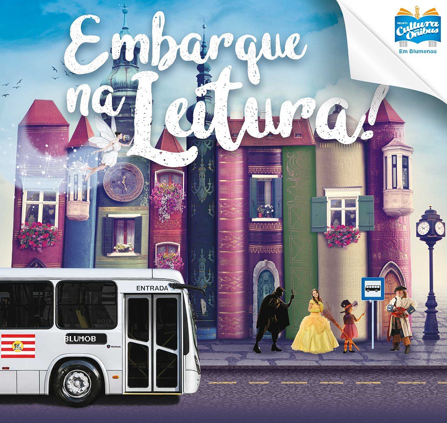 Projeto Cultura nos Ônibus incentiva a leitura no transporte coletivo