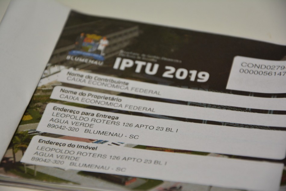 Terceira parcela do IPTU vence dia 15