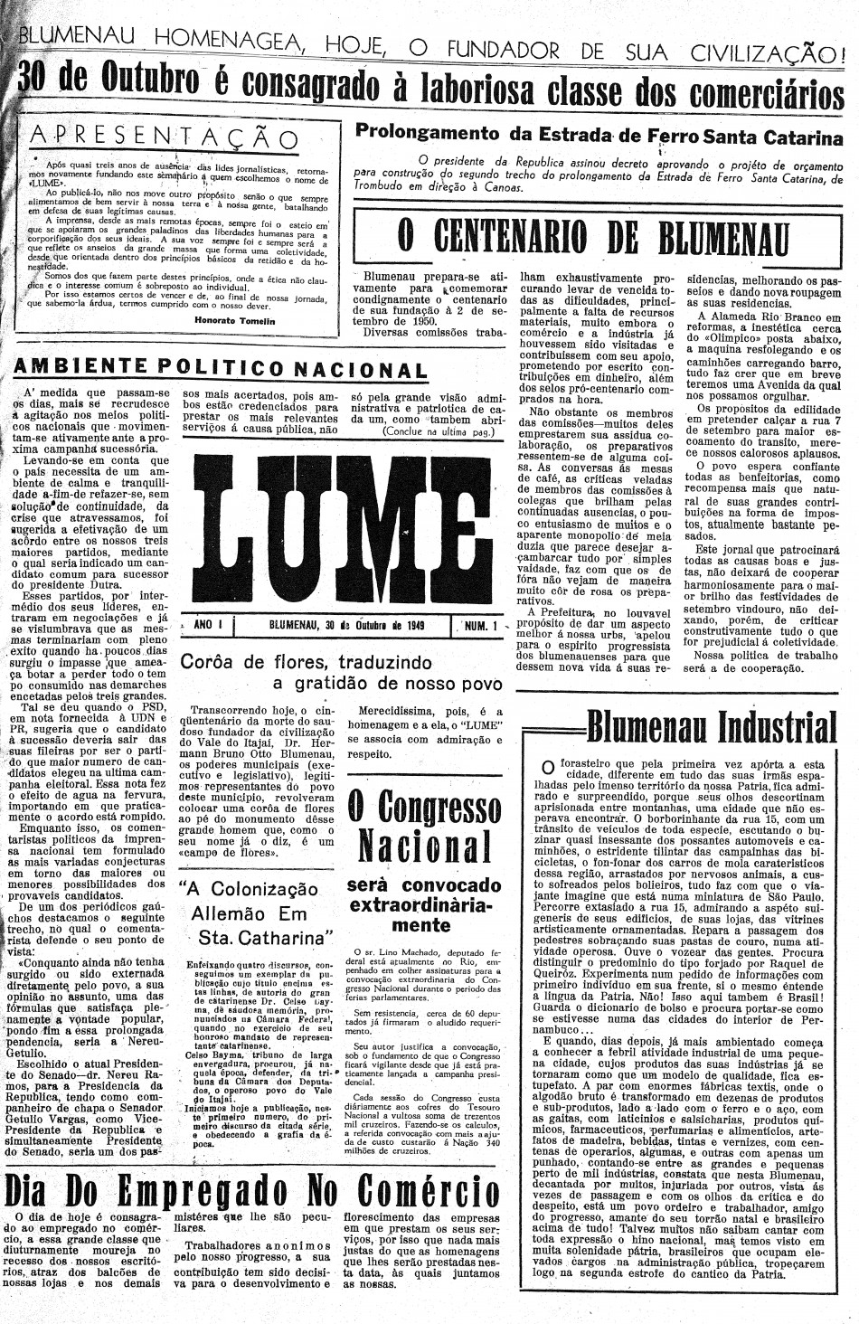 Memória Digital: Jornal Lume