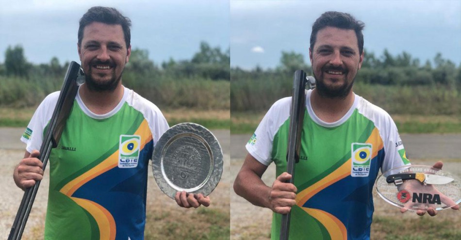 Blumenauense conquista troféus em competição internacional de tiro