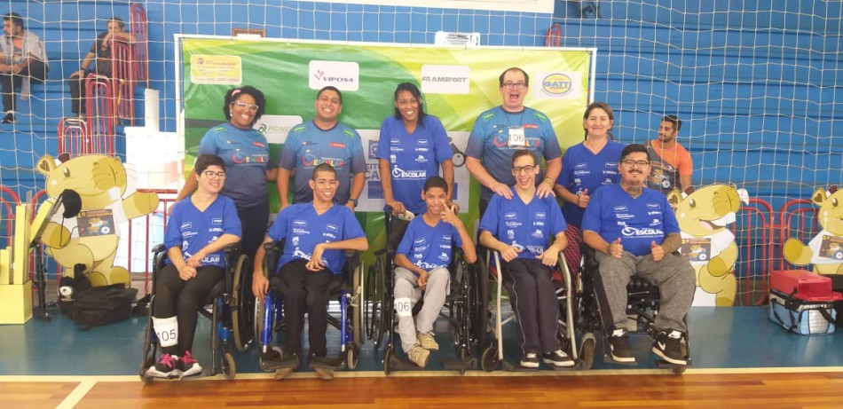 Paradesporto de Blumenau participa da 1ª etapa do Circuito Catarinense de Bocha Paralímpica