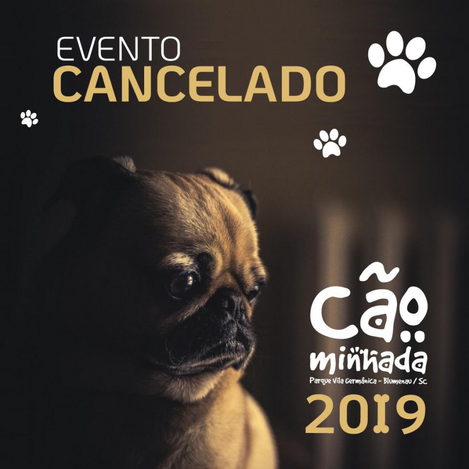 Cãominhada que aconteceria neste domingo é cancelada