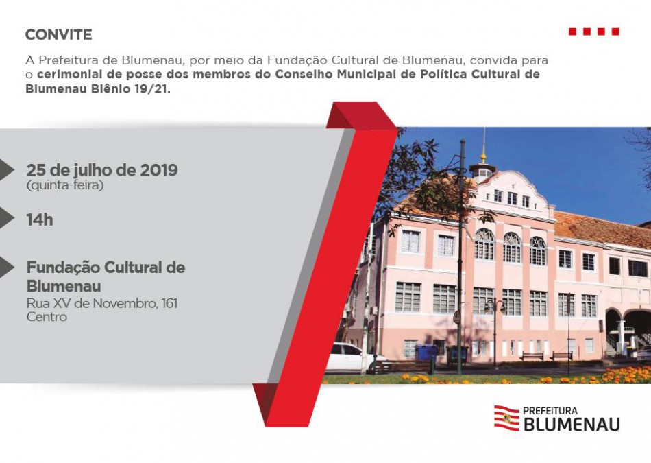 Conselheiros culturais tomam posse nesta quinta-feira