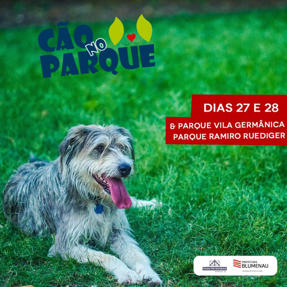 Final de semana com mais uma edição do Cão no Parque e na Vila