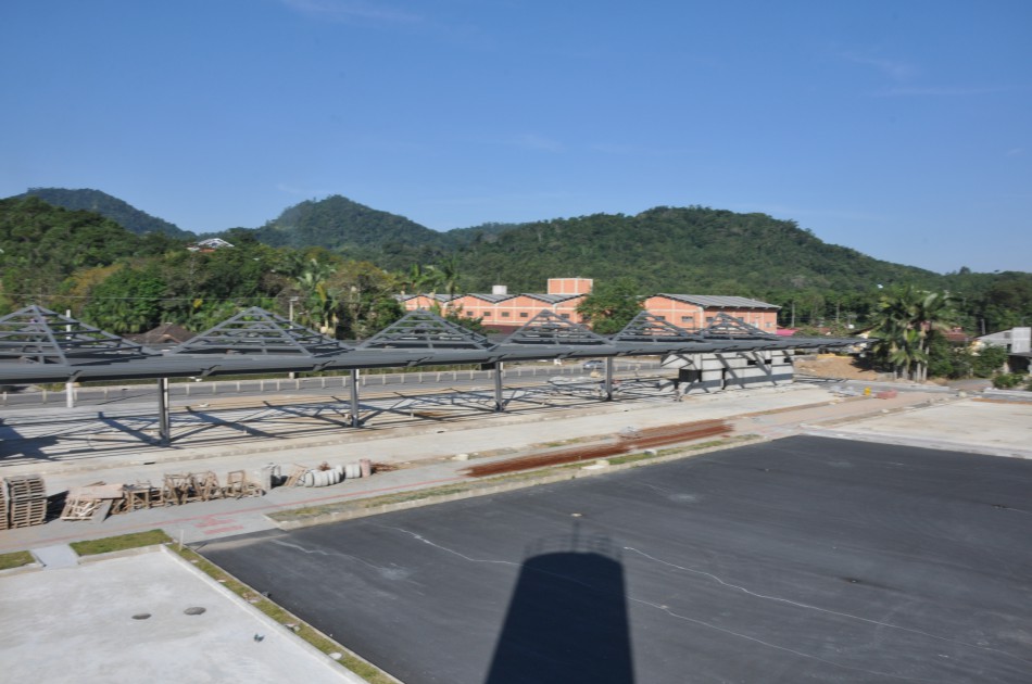Obra do Terminal Norte se aproxima da reta final 