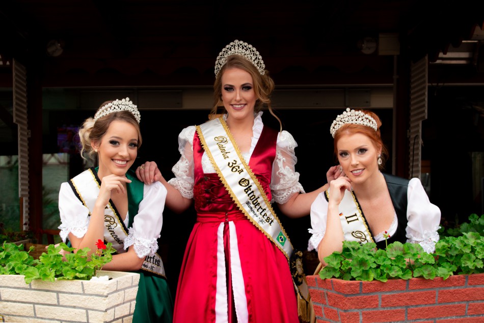 Pré-seleção da Realeza da 37ª Oktoberfest Blumenau acontece nesta quinta, dia 12