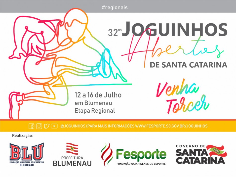 Blumenau sedia Etapa Leste-Norte dos Joguinhos Abertos