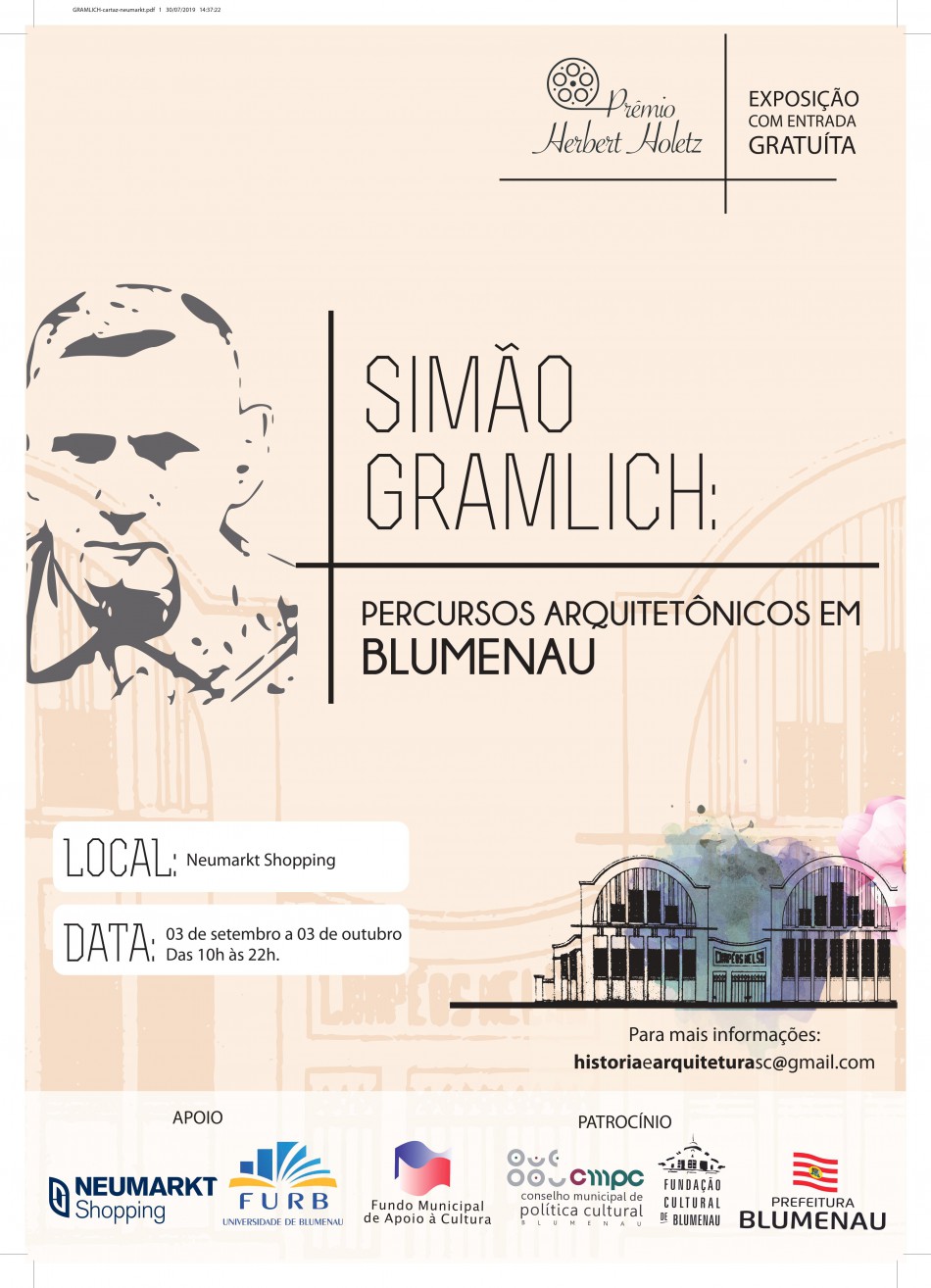 Exposição "Simão Gramlich" segue para o Neumarkt