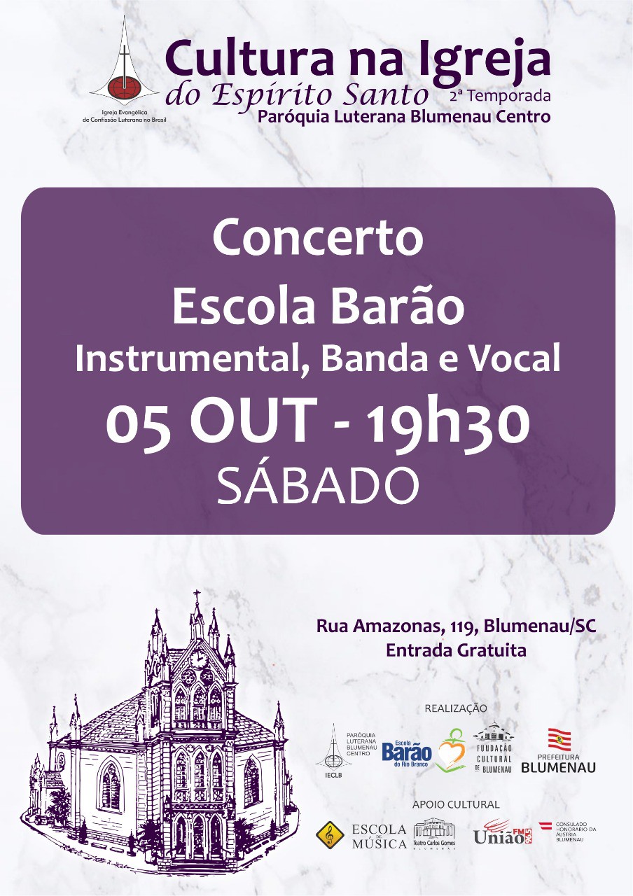 Cultura na Igreja promove concerto da Barão