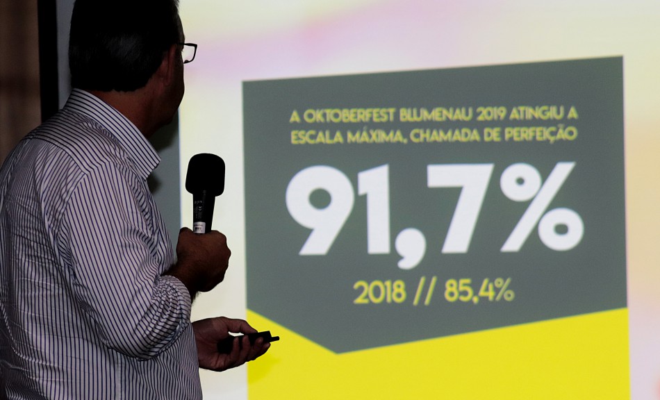 Prefeitura apresenta resultados da 36ª Oktoberfest Blumenau