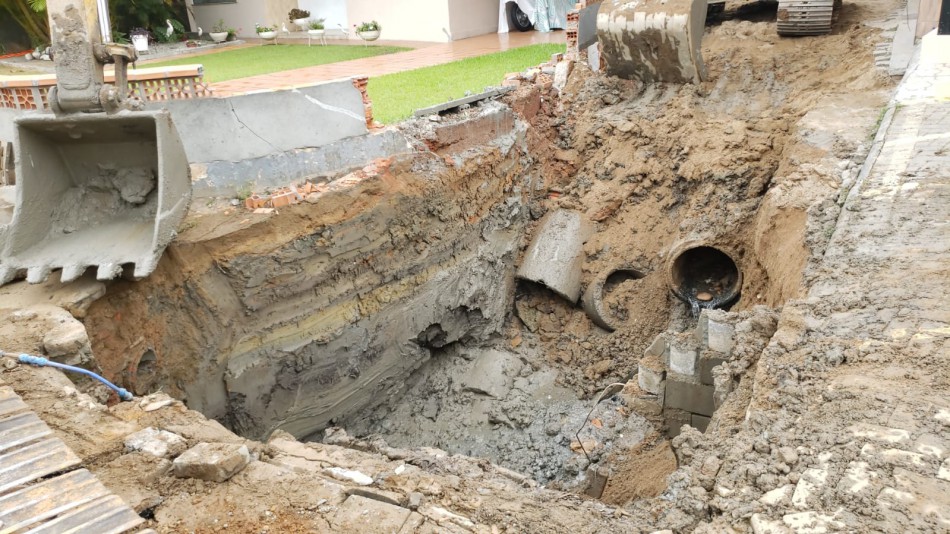 Rua Max Klabunde sendo contemplada com nova galeria 