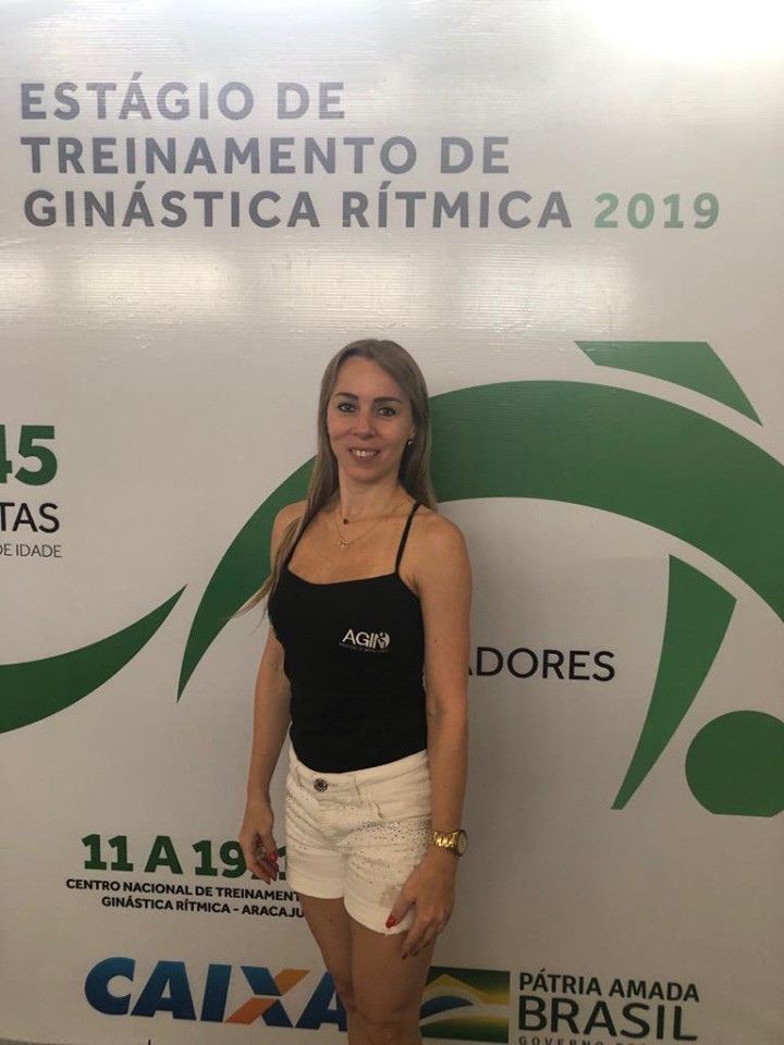 Técnica da AGIN representa Santa Catarina em programa nacional de desenvolvimento da Ginástica Rítmica 