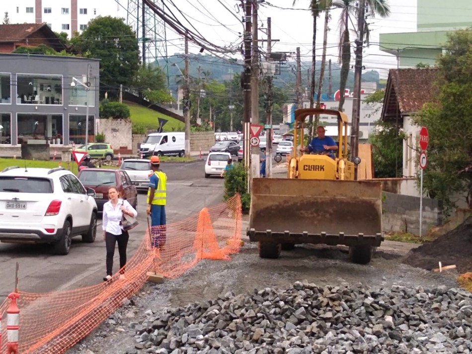 Obra da Rua General Osório ampliará condições de mobilidade urbana