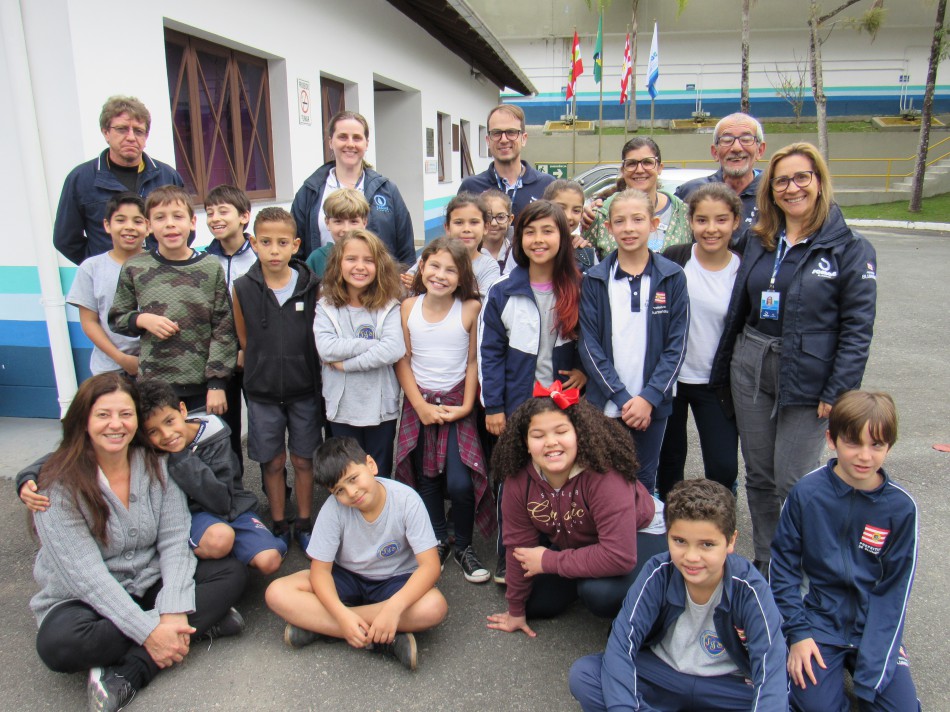 ETA III recebe visita das crianças do Programa de Educação em Saneamento