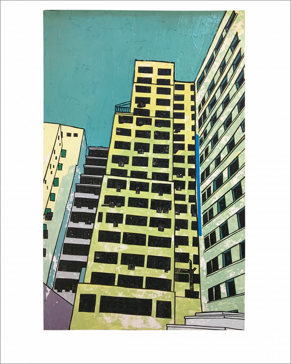Maior cidade brasileira é fonte de inspiração para pinturas