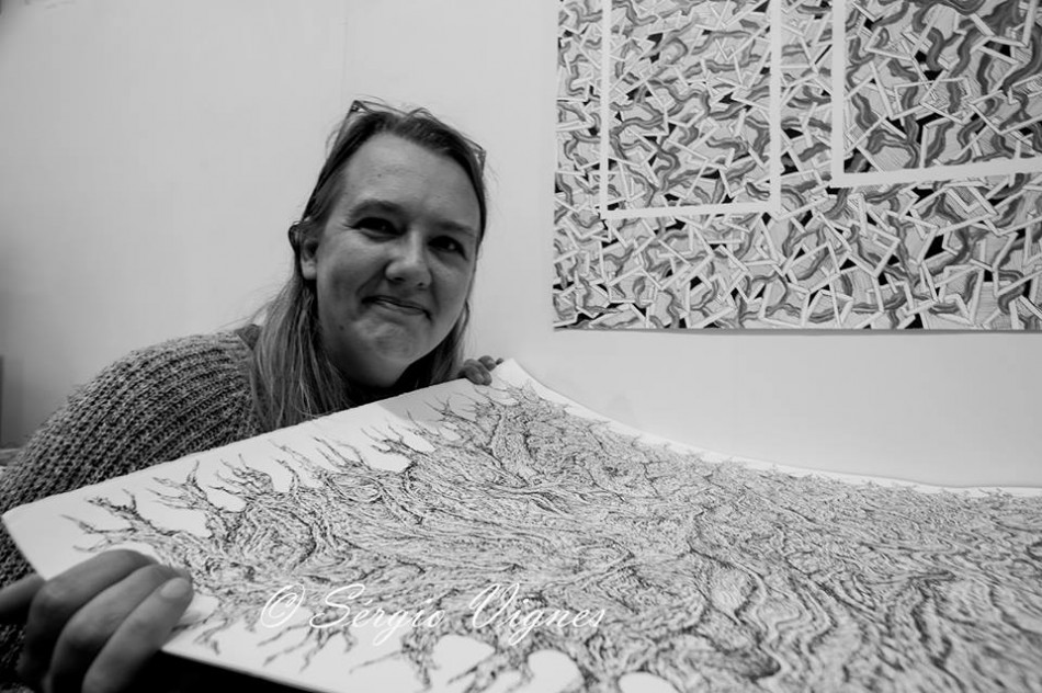 Kelly Kreis usa desenhos para sair da depressão