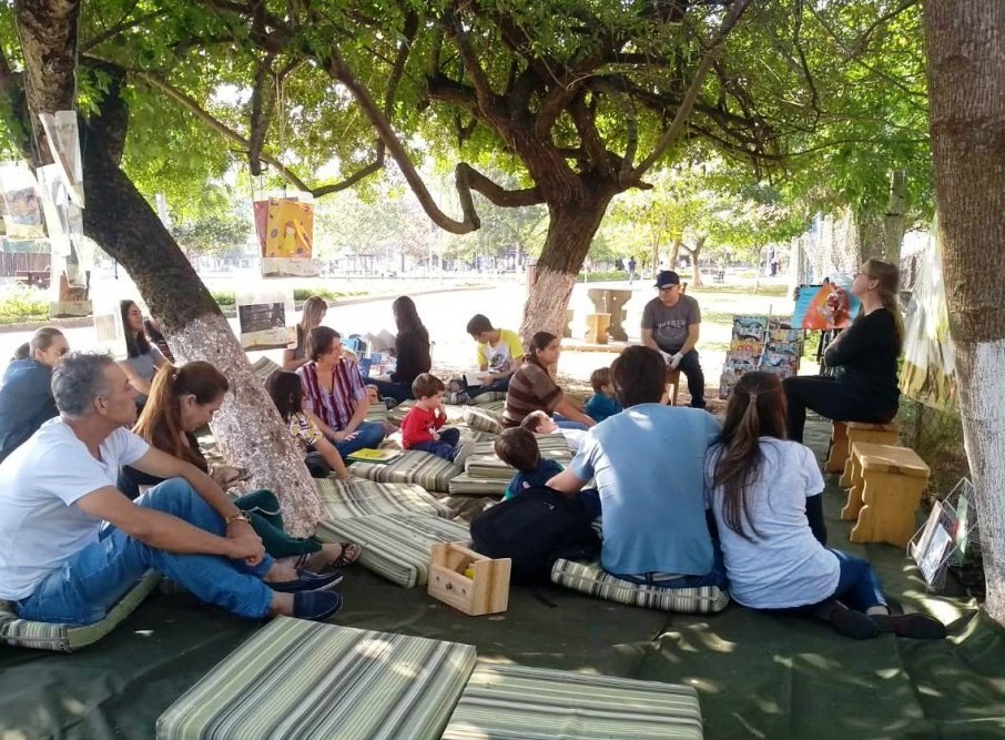 Parque da Leitura promove dia em família