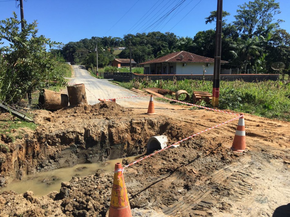 Vila Itoupava retoma obras do Projeto Esforço Concentrado 