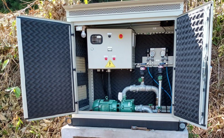 Samae realiza implantação de booster no bairro Itoupavazinha