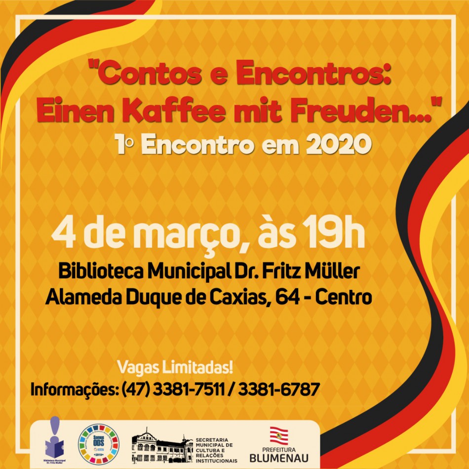 Biblioteca retoma encontros que valorizam a língua alemã