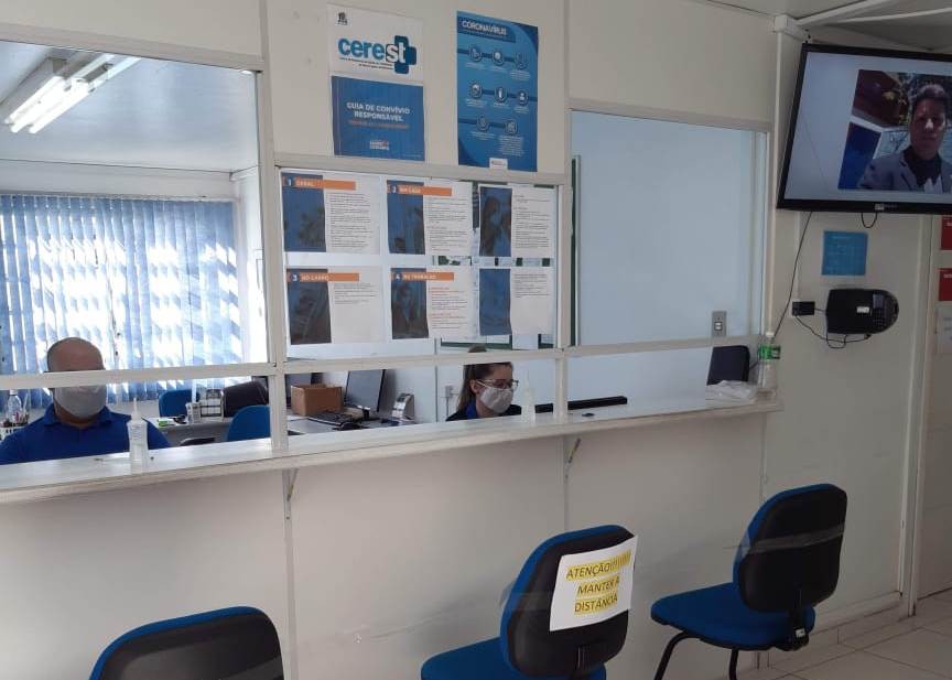 Ambulatório do Cerest sem atendimento ao público na tarde de quarta-feira, dia 19
