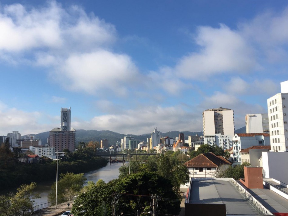 AlertaBlu registra amanhecer mais frio do ano em Blumenau