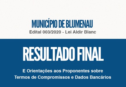 Cultura divulga contemplados pela Lei Aldir Blanc
