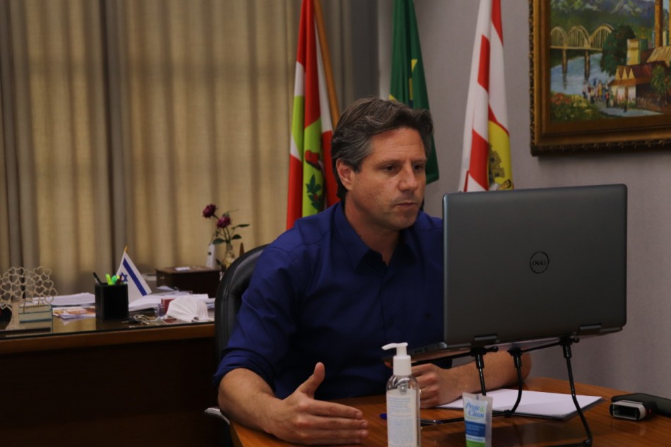 Prefeito Marcelo Lanzarin participa de reuniões nesta quinta-feira