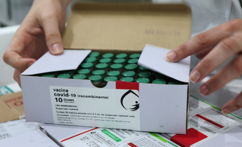 Blumenau recebe 2.490 doses da vacina contra o Coronavírus