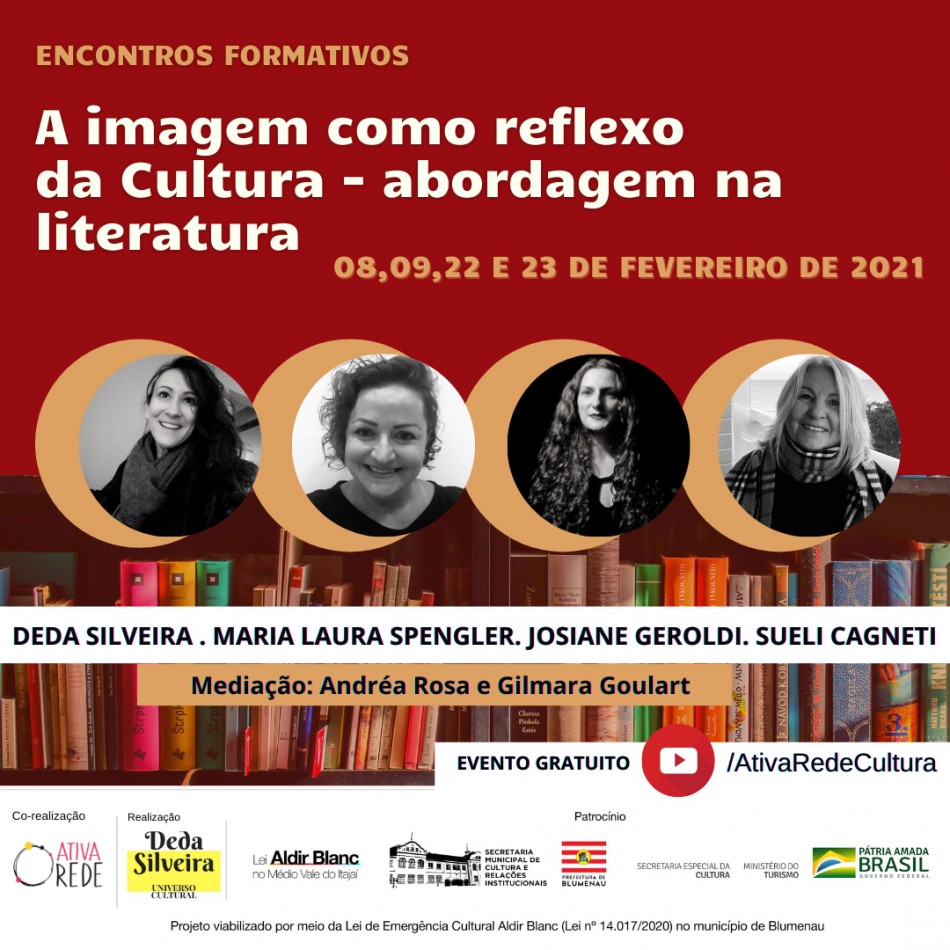 Encontros propõem diálogos sobre a imagem na literatura