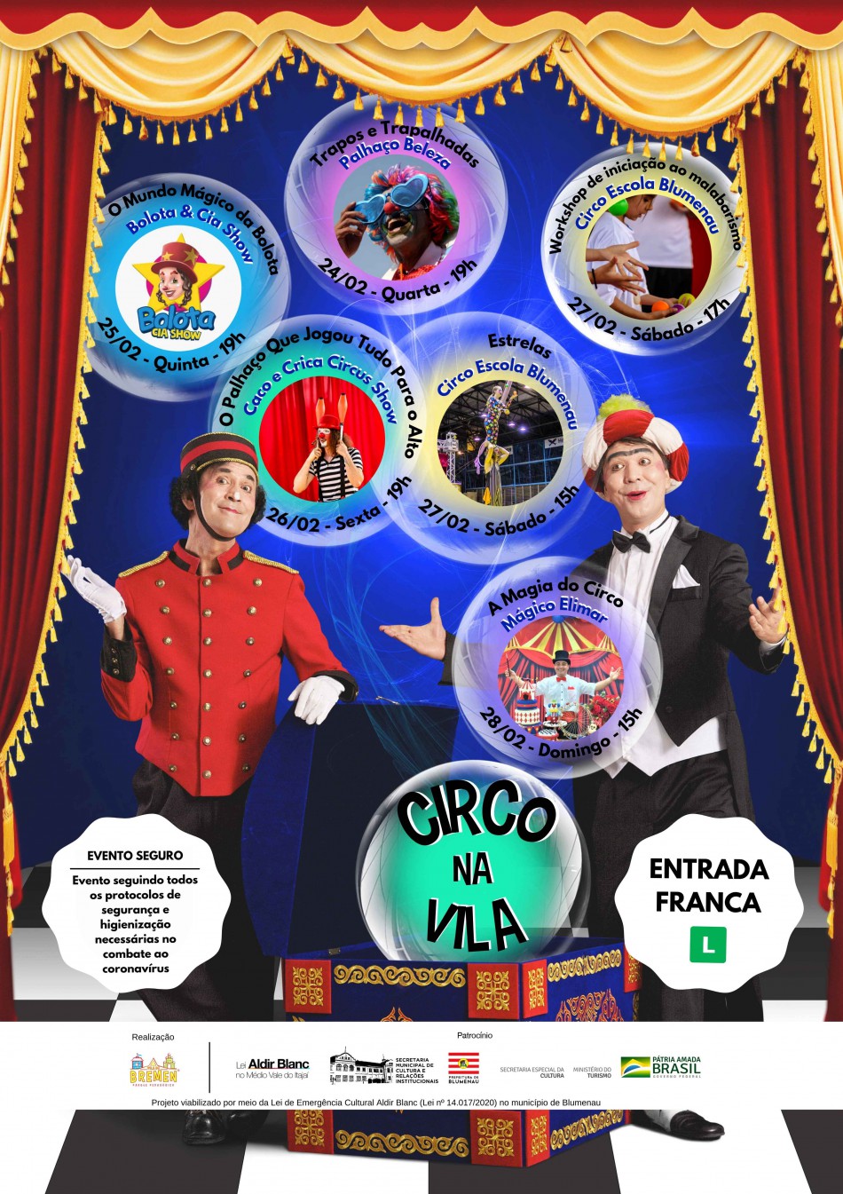 Festival Circo na Vila começa no dia 24
