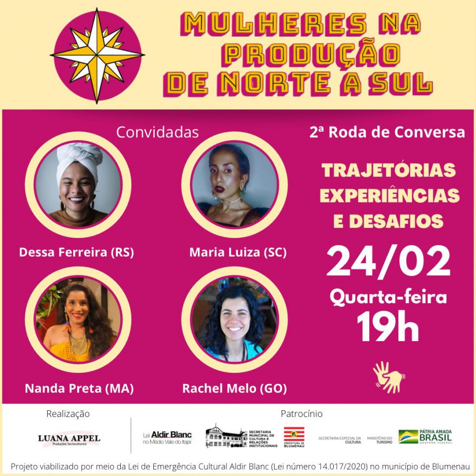 Mulheres na produção participam de roda de conversa
