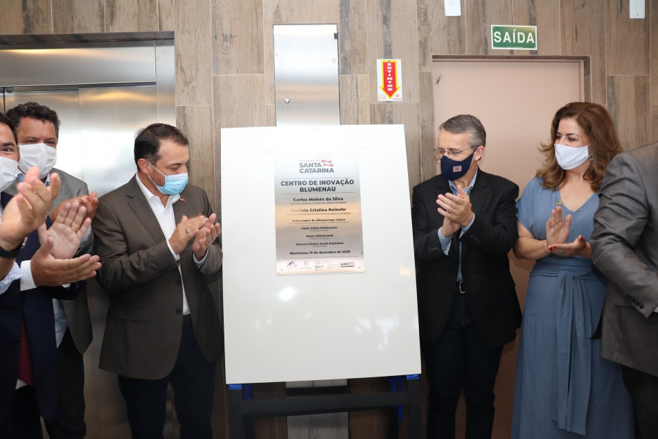 Centro de Inovação é inaugurado em Blumenau