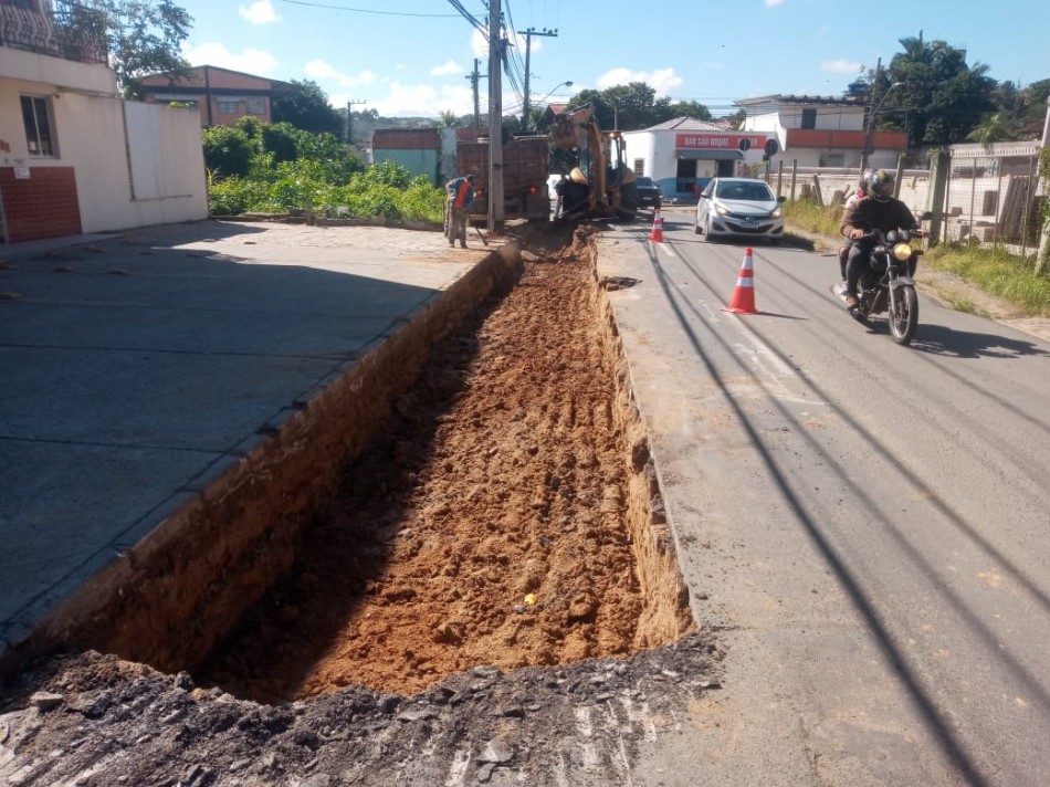 Obras de mobilidade na cidade requerem atenção dos motoristas no fim de semana
