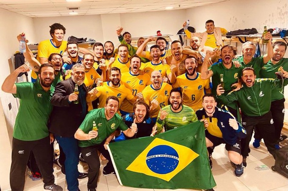 Blumenauense Rudolph Hackbarth conquista vaga para Olimpíada de Tóquio com a Seleção Brasileira de handebol