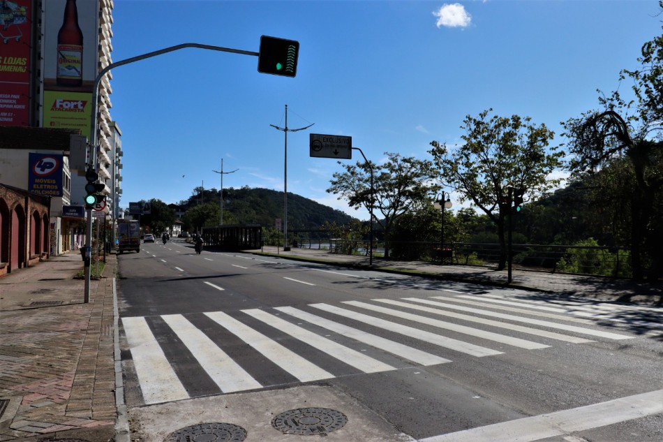 Quarta faixa da Avenida Beira-Rio entra em operação a partir desta segunda-feira