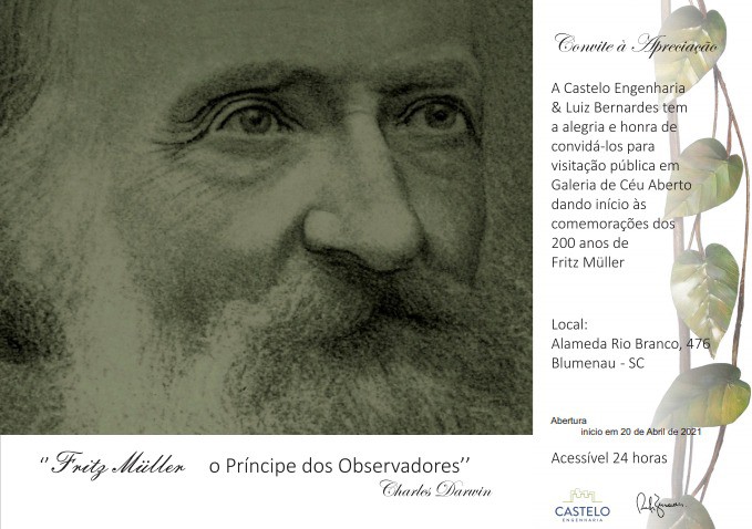 Galeria de Céu Aberto Celebra 200 anos de Fritz Müller