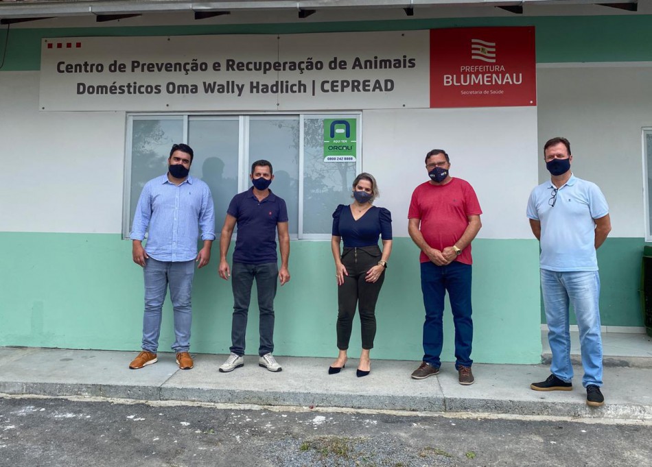 Cepread recebe comitiva de Indaial 